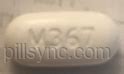 WHITE OVAL M367 - HYDROCODONE BITARTRATE AND ACETAMINOPHEN Acetaminophen 325 MG Hydrocodone ...