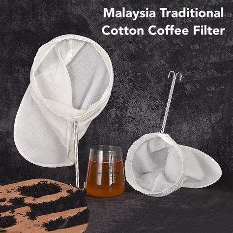 Malaysia Traditional Coffee Filter Replaceable Coffee Filter