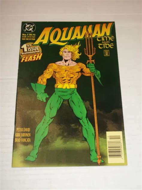 Aquaman Time And Tide 1 1993 Flash Trickster Peter David Dc