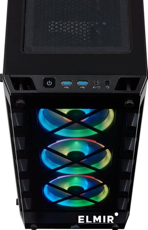 Корпус Corsair 465X RGB б/БП Black (CC-9011188-WW) купить | Elmir ...