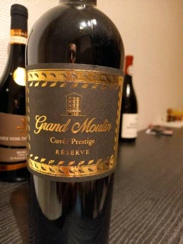 Château Grand Moulin Cuvée Prestige Réserve Vivino US