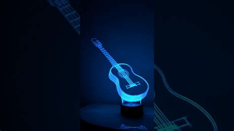 Lámpara Led de Guitarra YouTube