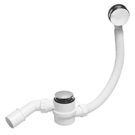 Слив-перелив для ванны McAlpine MRB11 хром купить в Москве, MRB11 ...