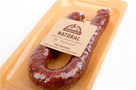 CHORIZO SARTA NATURAL O PICANTE SIN LACTOSA SIN GLUTEN SIN