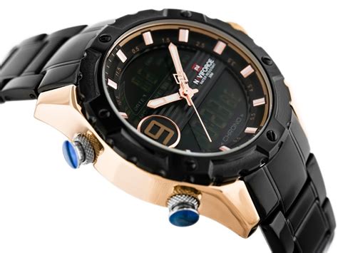 Zegarek NAVIFORCE NF9146S Zn089c Black Rosegold BOX Black