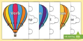 Hot Air Balloon Page Border Pack Teacher Made