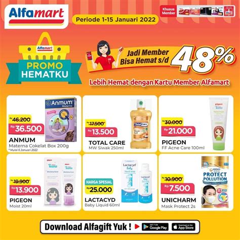 Katalog Promo Alfamart Berlaku Hingga Januari Anmum Materna