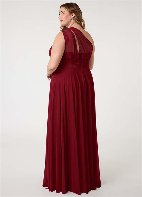 Burgundy Azazie Charlize Bridesmaid Dresses Azazie