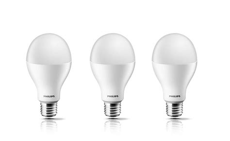 Philips Base E27 14 Watt Led Bulb Crystal White Pack Of 3 Home And Kitchen