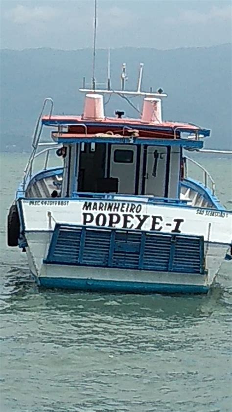 Pescaria Alto Mar Barco Marinheiro Popeye I São Sebastião