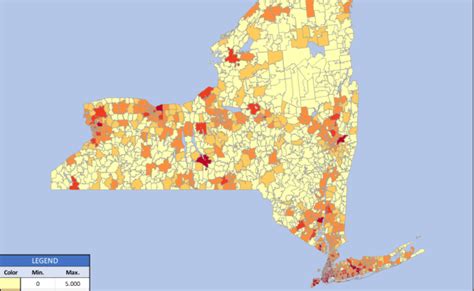 New York Zip Code Map In Excel Zip Codes List And Population Map | Porn ...