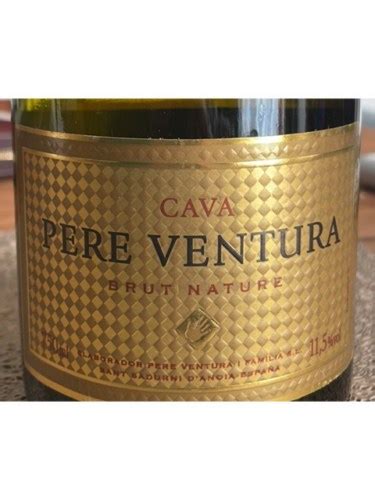 Pere Ventura Cavas Cava Cuv E Brut Nature Vivino Us