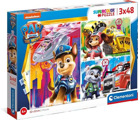 Clementoni Paw Patrol Supercolor Pat Patrouille X Enfants Puzzle