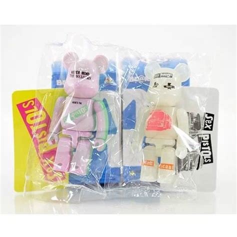 Medicom Bearbrick Series 29 Secret Sex Pistols Set Of 2 Glow In Dark