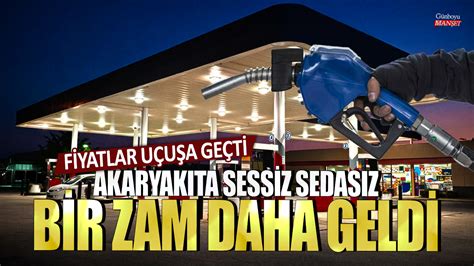 Akaryakıta sessiz sedasız bir zam daha geldi Fiyatlar uçuşa geçti