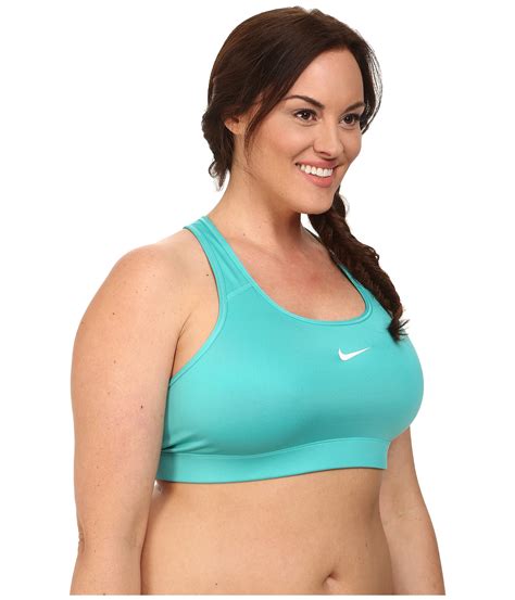 Nike Pro Victory Compression Sports Bra Extended in Green - Lyst