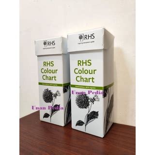 Jual RHS Colour Chart Sixth Edition 2019 Reprint Buku Bagan Warna Buah