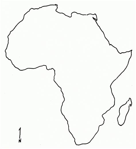 Printable Blank Map Of Africa | Free Printable Maps