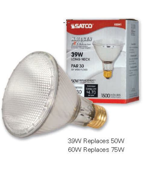 Satco S Satco Watt Par Long Neck Halogen Light Bulb