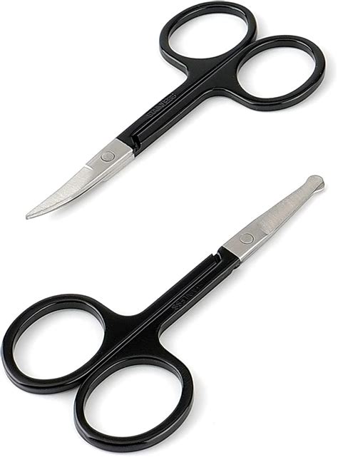 Facial Hair Small Grooming Scissors For Men Women Eyebrow Nose Hair Mustache