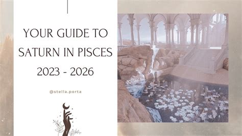 ASTROLOGY Your Guide To Saturn In Pisces 2023 2026 YouTube