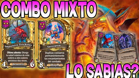 COMBO MIXTO Te Lo Sabias Hearthstone Campos De Batalla Battlegrounds