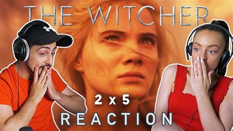 The Witcher Season 2 Episode 5 Reaction 2x5 Turn Your Back Youtube