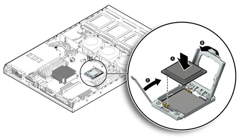 How To Add A New Cpu And Heatsink Assembly Sun Fire X2270 M2 Server