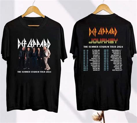 Def Leppard And Journey Summer Stadium Tour Shirt Shirt Walmart