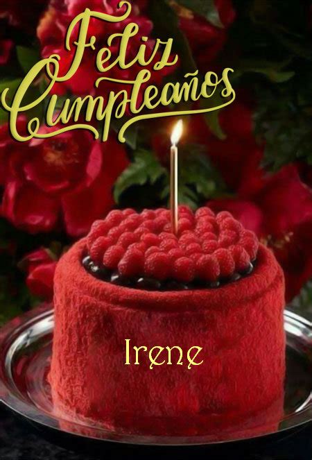 Feliz Cumplea Os Irene Tarjetas De Felicitaciones E Im Genes Feliz