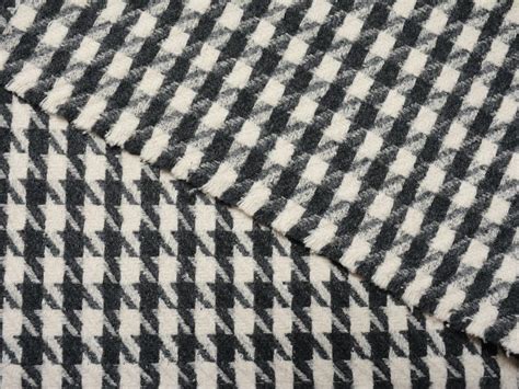 Пальтовая ткань шерсть гусиная лапка (графит, арт. 014839) - купить ...