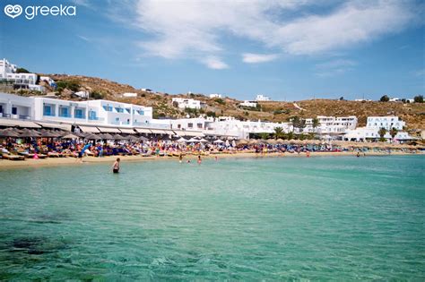 Mykonos Platis Gialos Beach: Photos, Map | Greeka