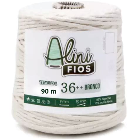 Barbante Alini 36 Fios para Macramé 90 metros Shopee Brasil