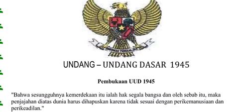 Isi Dan Makna Pasal Ayat Hingga Uud