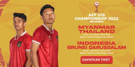 LINK Live Streaming Pala AFF U 19 Timnas Indonesia Vs Brunei