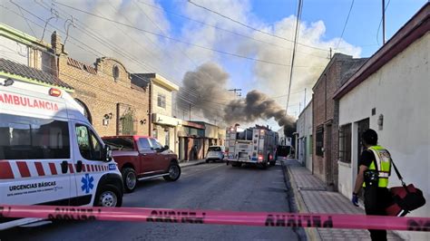 Se Incendia Casa Del Centro Hist Rico De Ramos Arizpe