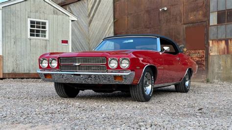 1970 Chevrolet Chevelle Convertible for Sale at Auction - Mecum Auctions