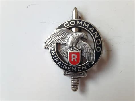 Insigne Militaire France Brevet Cec Commando La Reunion Drago Paris Eur