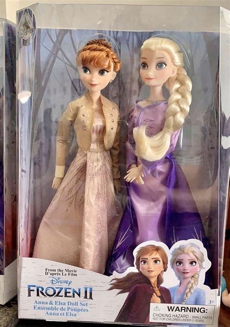 Lalki Elsa I Anna Kraina Lodu FROZEN II Oryginalne Lalki Marki DISNEY