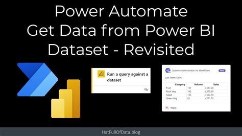 Power Automate Get Data From Power Bi Dataset Revisited Youtube