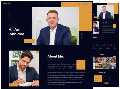 Personal Website By Naveen Machat On Dribbble