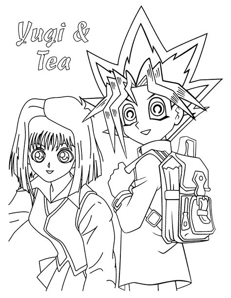 Dessin Yu Gi Oh 52992 Dessins Animés à colorier Coloriages à imprimer