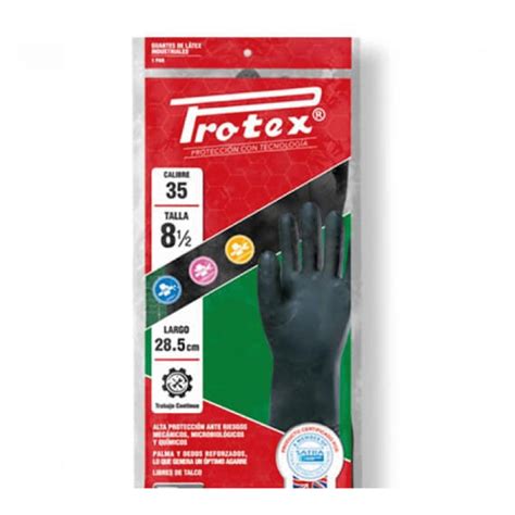 Guante De Jebe Protex C 35 Precio Por Mayor Somaindustrial