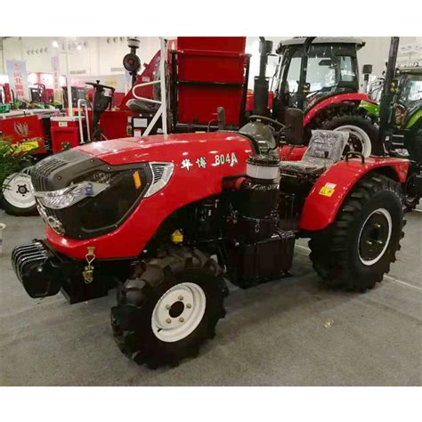 Nice Compact Four Wheel Tractor 50-80HP 4WD Lawn Tractor with Mower - China Farming Tractor and ...