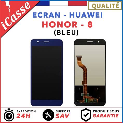 Ecran Complet Pour Huawei Honor Vitre Tactile Ecran Lcd Bleu Icasse