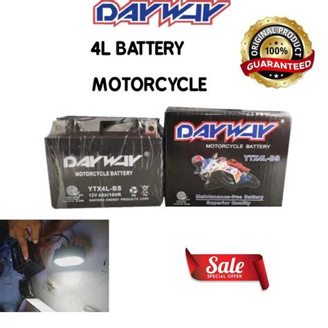 Yamaha Vega Force I Dayway L Motorcycle Battery V Battery Motor Ytx