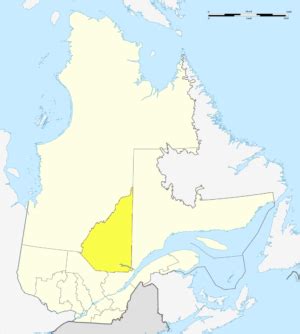 Carte De La MRC Du Fjord Du Saguenay