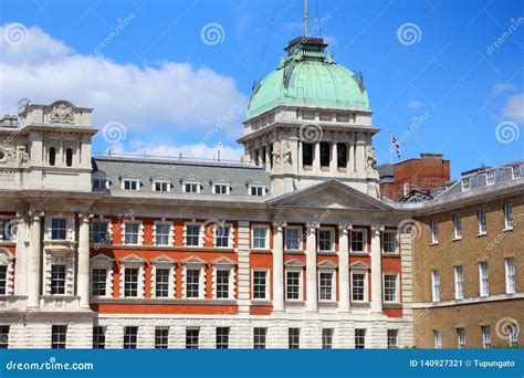 Admiralty House, London stock image. Image of english - 140927321