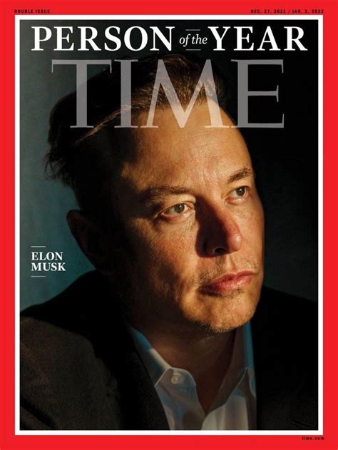 Auf «time Liste Mit Gandhi Und Greta «person Des Jahres Elon Musk