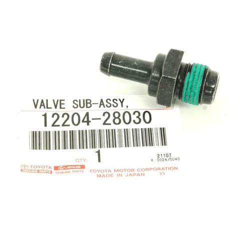 12204 28030 PCV Valve 2006 2015 Toyota Nucar Toyota Of North